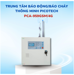 TRUNG TÂM BÁO ĐỘNG/BÁO CHÁY THÔNG MINH PICOTECH - PCA-959GSM-4G