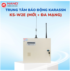 TRUNG TÂM BÁO ĐỘNG, BÁO TRỘM KARASSN – MODEL: KS-W2E (MỚI + ĐA MẠNG)