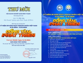 NANO FRESH TẠI SỰ KIỆN KỶ NIỆM 20 NĂM NGÀY DOANH NHÂN VIỆT NAM 13/10/2004 – 13/10/2024 TẠI KHU DU LỊCH TÂN CẢNG