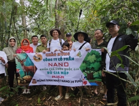 NANO chung tay bảo vệ thiên nhiên, thả rùa và tê tê về rừng Bù Gia Mập