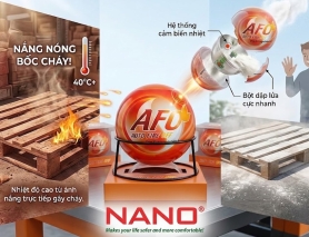 LIỆU RẰNG BẠN ĐÃ TỪNG NGHE VỀ BÓNG CHỮA CHÁY TỰ ĐỘNG AFO – QUẢ CẦU DẬP LỬA THÔNG MINH CHƯA?