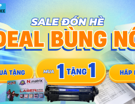 🎉 CHƯƠNG TRÌNH KHUYẾN MÃI SIÊU HÈ  – MỰC IN SIÊU ƯU ĐÃI, QUÀ TẶNG CỰC CHẤT! 🎁