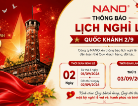 THÔNG BÁO LỊCH NGHỈ LỄ QUỐC KHÁNH 2/9/2026