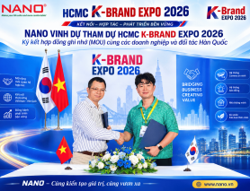 NANO THAM DỰ HCMC K-BRAND EXPO 2026 – CẦU NỐI CÔNG NGHỆ VÀ HỢP TÁC VIỆT NAM – HÀN QUỐC
