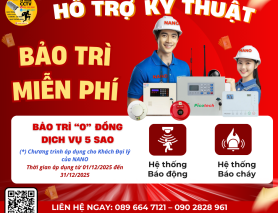 CHƯƠNG TRÌNH ĐẶC BIỆT THÁNG 12: HỖ TRỢ KỸ THUẬT VÀ BẢO TRÌ MIỄN PHÍ DÀNH CHO KHÁCH ĐẠI LÝ CỦA NANO!