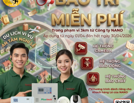 BẢO TRÌ MIỄN PHÍ THÁNG 4 – AN TÂM SỬ DỤNG, TRỌN VẸN KỲ NGHỈ
