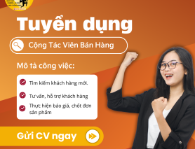 📢 TUYỂN DỤNG CỘNG TÁC VIÊN (CTV) BÁN HÀNG 📢