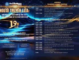 Chương trình 'Người truyền lửa' vinh danh 38 doanh nhân chèo lái doanh nghiệp thành công 20 năm trở lên