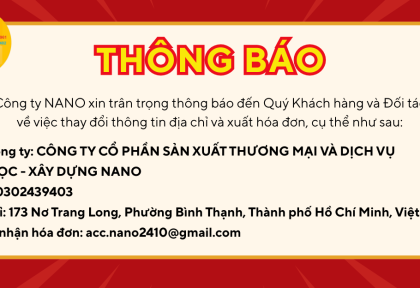 THÔNG BÁO THAY ĐỔI THÔNG TIN ĐỊA CHỈ THEO NGHỊ ĐỊNH, NGHỊ QUYẾT 76/2025/UBTVQH15 KỂ TỪ NGÀY 01/07/2025
