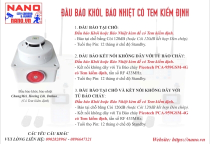 NANO RA MẮT DÒNG SẢN PHẨM COMBO TỔ HỢP ĐẦU BÁO TẠI CHỖ VÀ KẾT NỐI TRUNG TÂM CÓ TEM KIỂM ĐỊNH – GIẢI PHÁP AN TOÀN CHO MỌI CÔNG TRÌNH