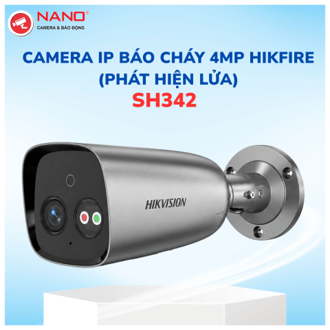 CAMERA IP BÁO CHÁY 4MP HIKFIRE (PHÁT HIỆN LỬA) – MODEL: SH342